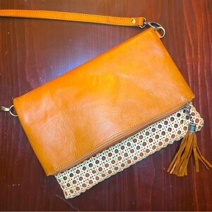 Women’s Purse Tassel Vegan Leather Crossbody Bag